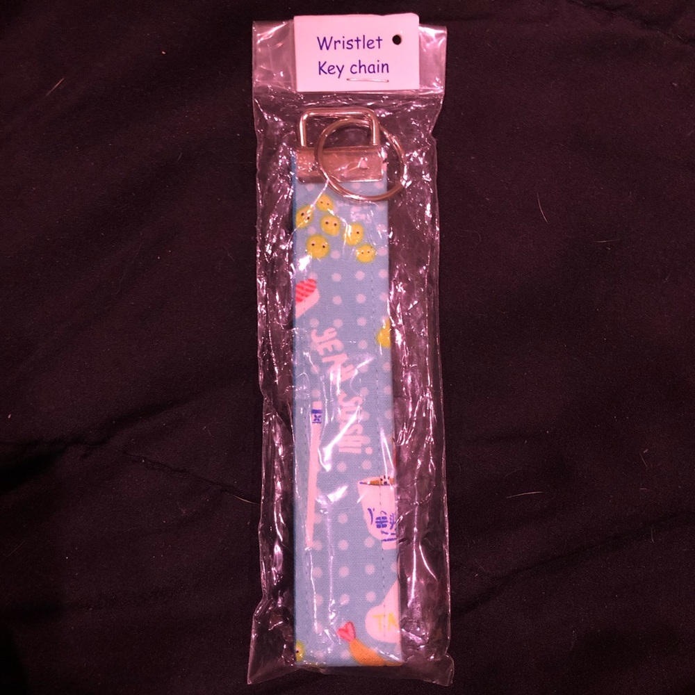Sushi Wristlet Key Chain